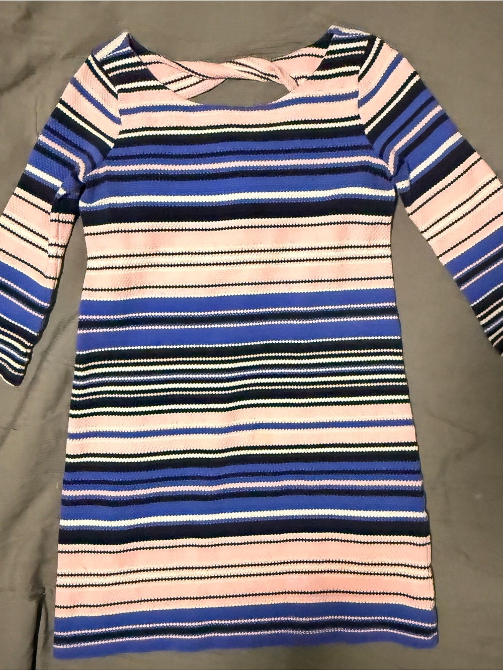 Lilly Pulitzer pink and blue dress